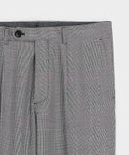 Italian Wool Glen Plaid Madison Trouser