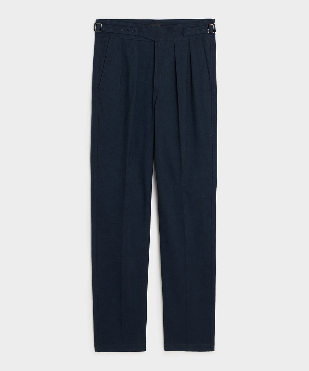 Italian Heathered Cotton Gurkha Trouser