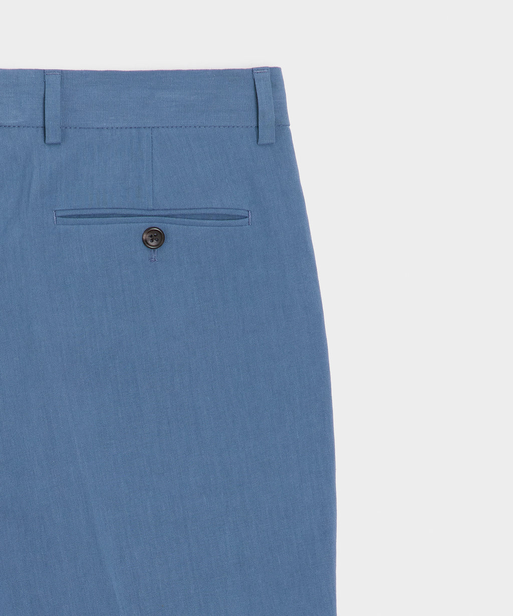 Italian Sueded Linen Sutton Trouser