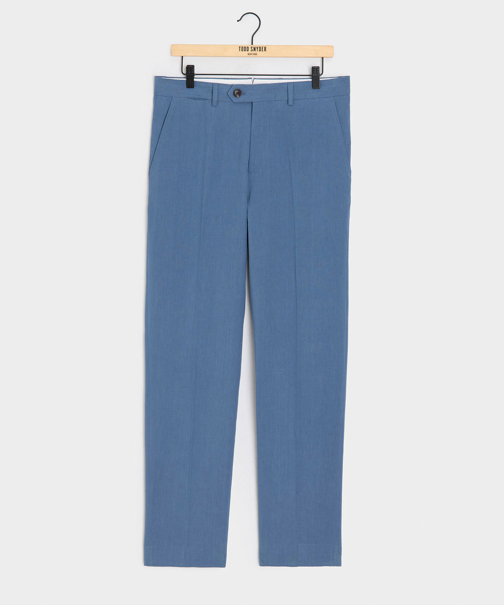 Italian Sueded Linen Sutton Trouser