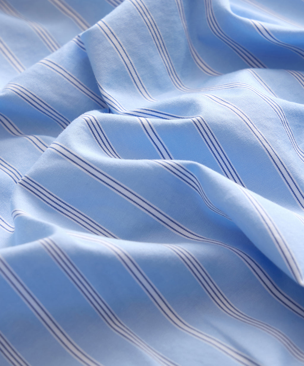 Poplin Band Collar Shirt