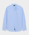 Poplin Band Collar Shirt