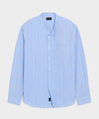 Poplin Band Collar Shirt