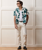 Silk-Cotton Capri Shirt