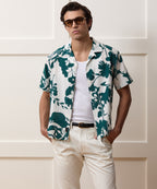 Silk-Cotton Capri Shirt