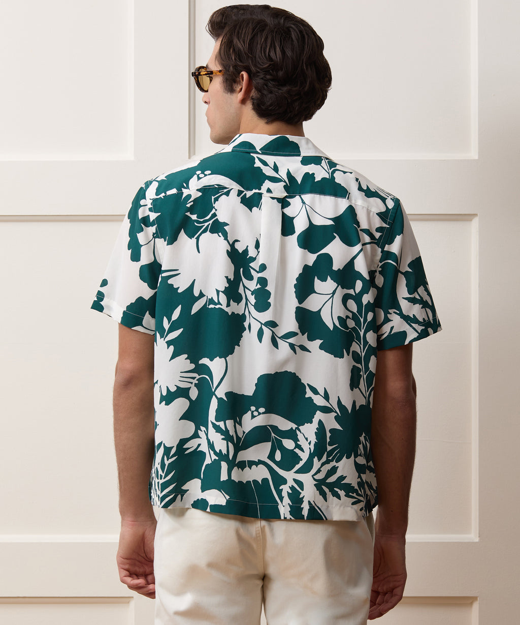 Silk-Cotton Capri Shirt