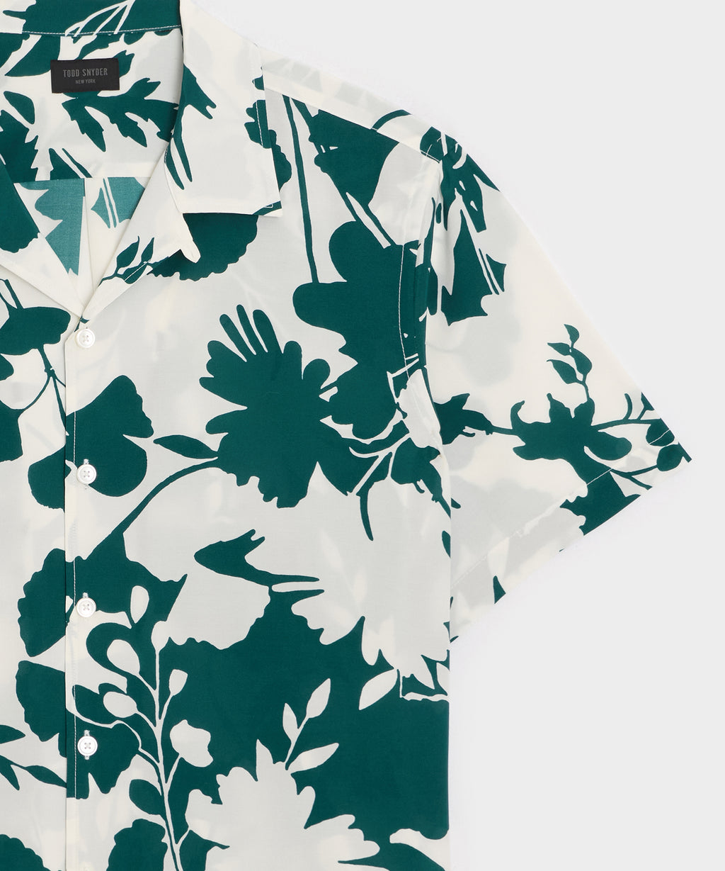 Silk-Cotton Capri Shirt