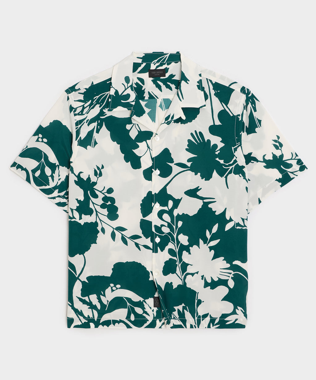 Silk-Cotton Capri Shirt