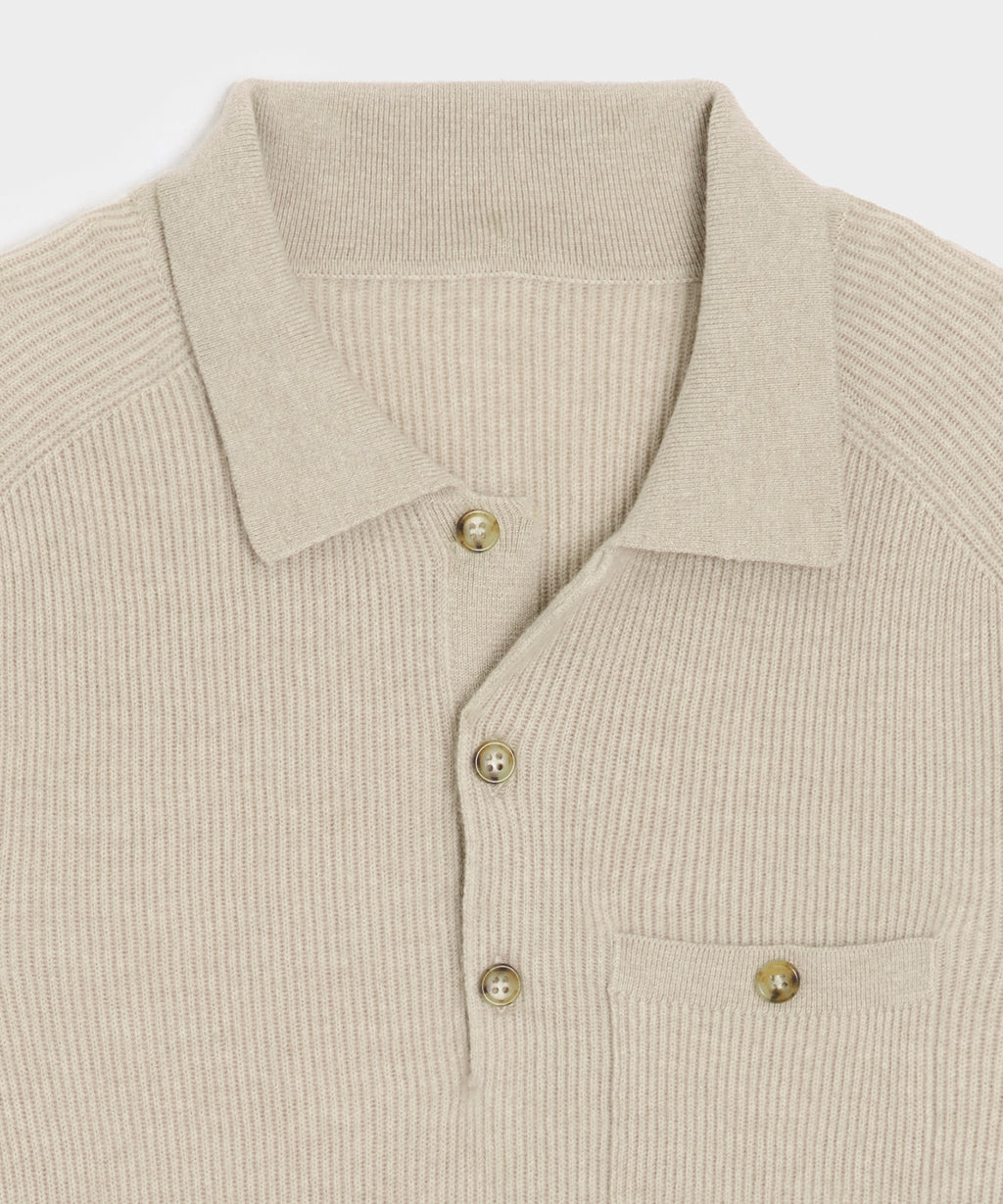 Made in Italy Cashmere Sweater Polo