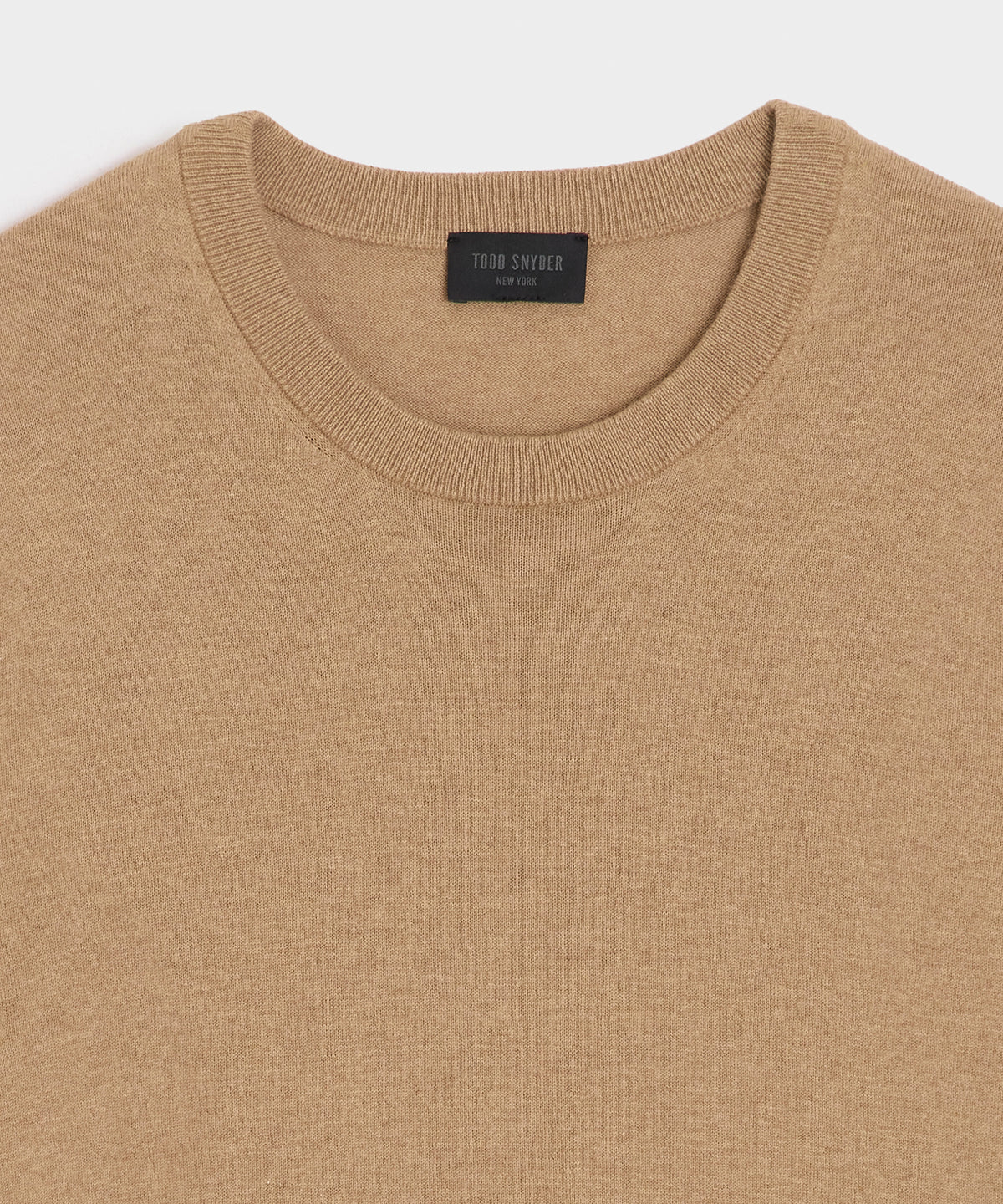 Cotton-Cashmere Crewneck Sweater