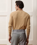 Cotton-Cashmere Crewneck Sweater
