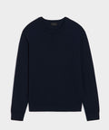 Cotton-Cashmere Crewneck Sweater