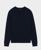 Cotton-Cashmere Crewneck Sweater