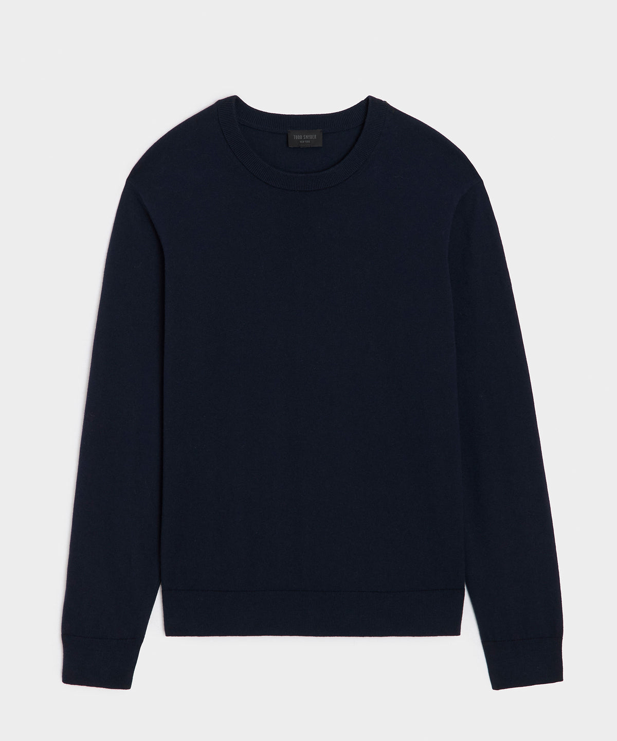 Cotton-Cashmere Crewneck Sweater