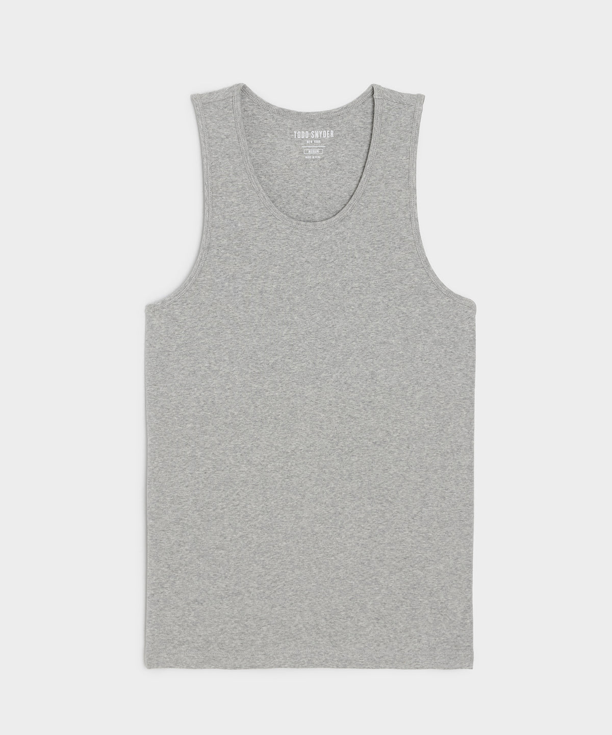 Slim Ribbed Tank