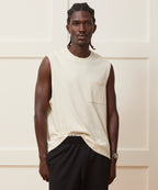 Boxy Jersey Muscle Tank