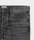Slim Selvedge Jean in Charcoal