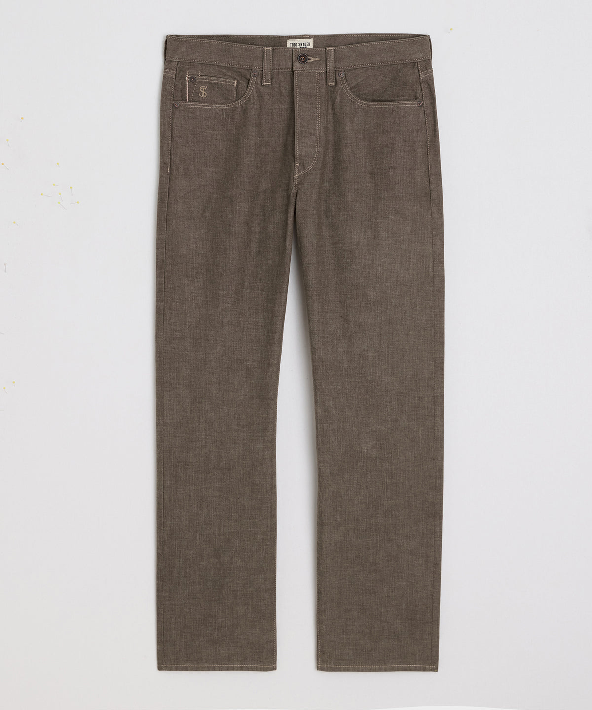 Straight Fit Lightweight Japanese Selvedge Jean in Whiskey