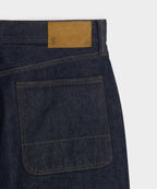 Relaxed Barrel Jean in Indigo Rinse