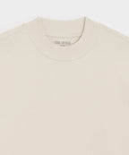 Boxy Jersey Mockneck Tee