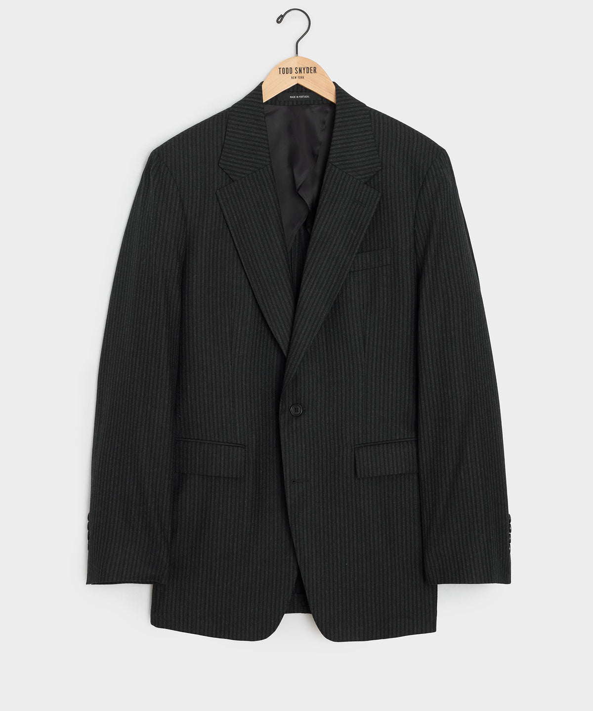 Italian Flannel Pinstripe Wythe Jacket