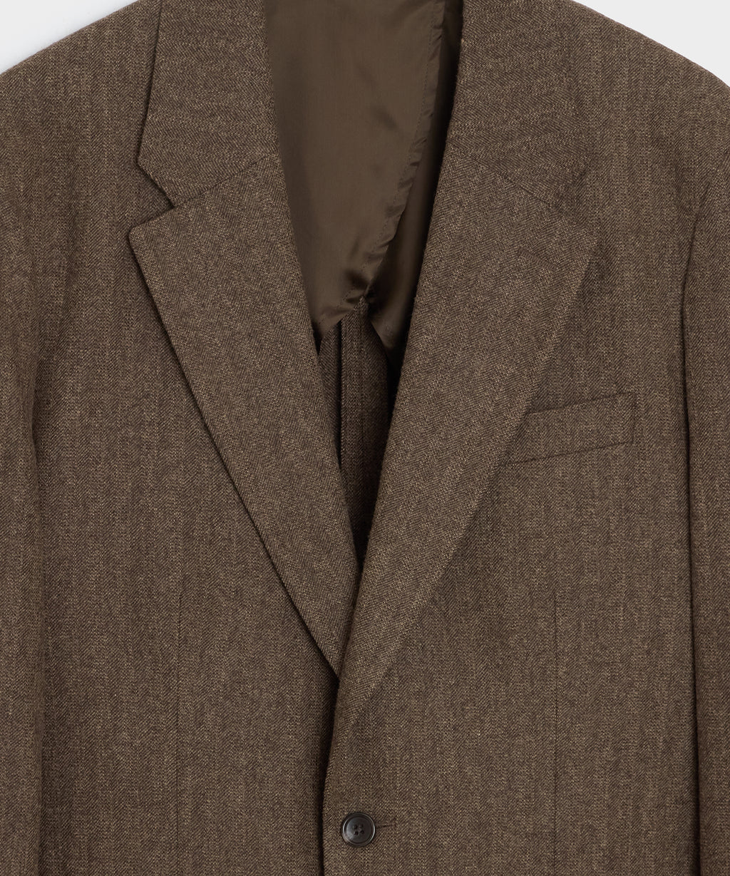 Italian Flannel Herringbone Wythe Jacket