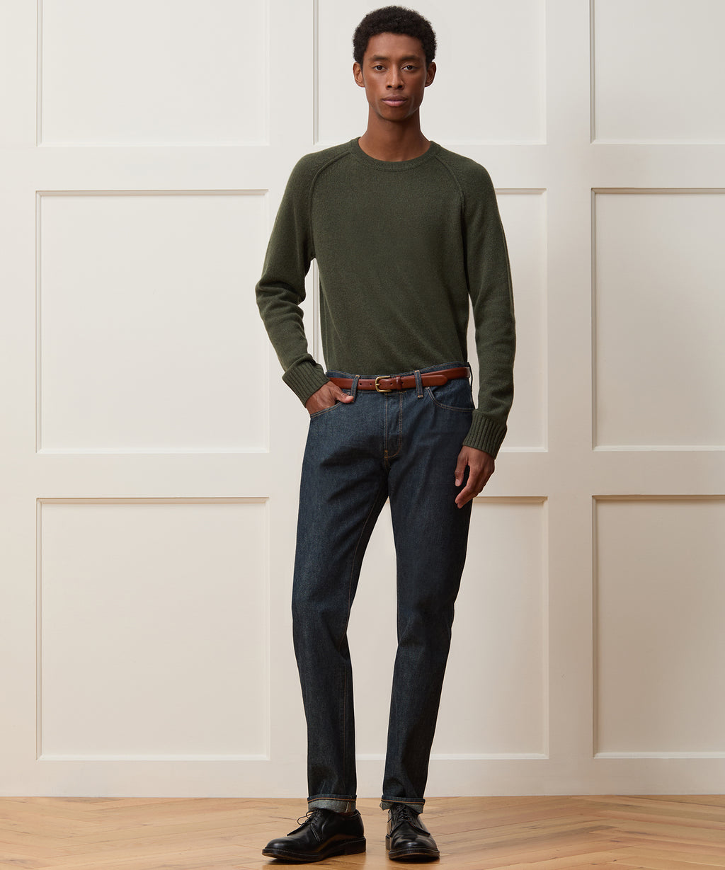 Slim Lightweight Japanese Selvedge Jean in Indigo
