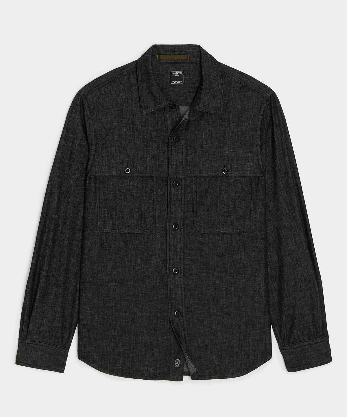 Denim Cape Shirt
