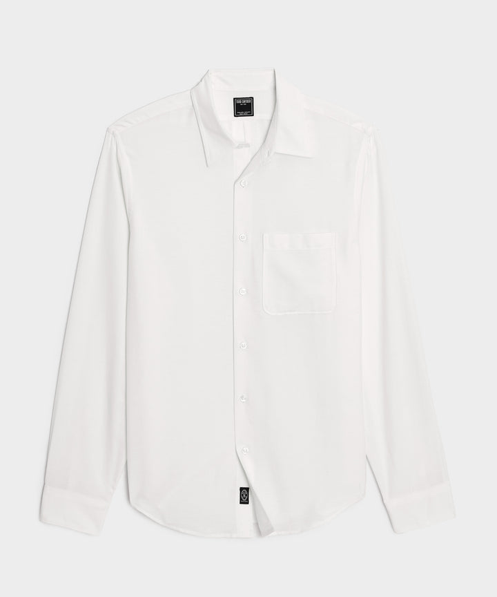 Cotton-Cashmere Sport Shirt