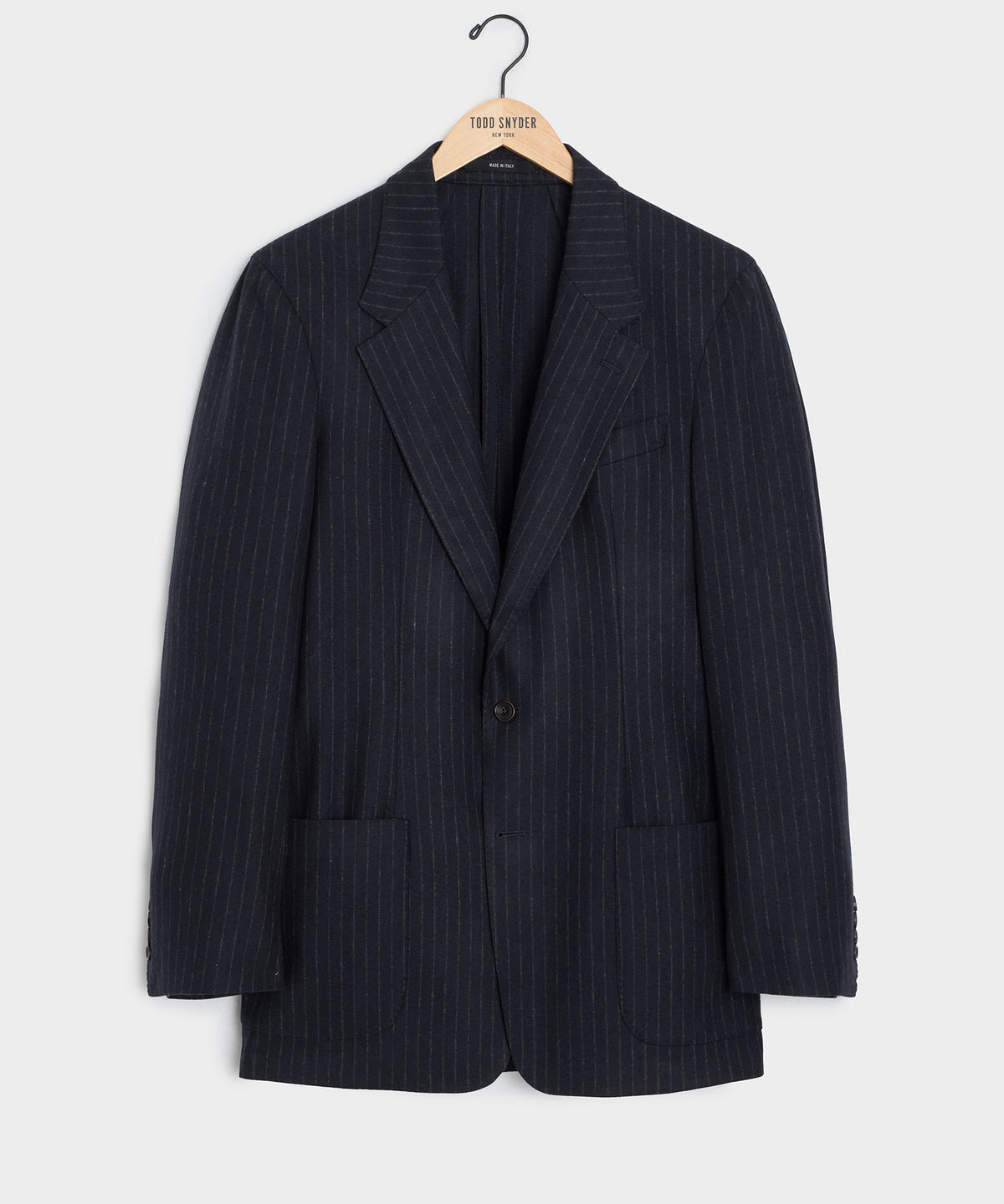 Italian Flannel Pinstripe Wythe Sport Coat