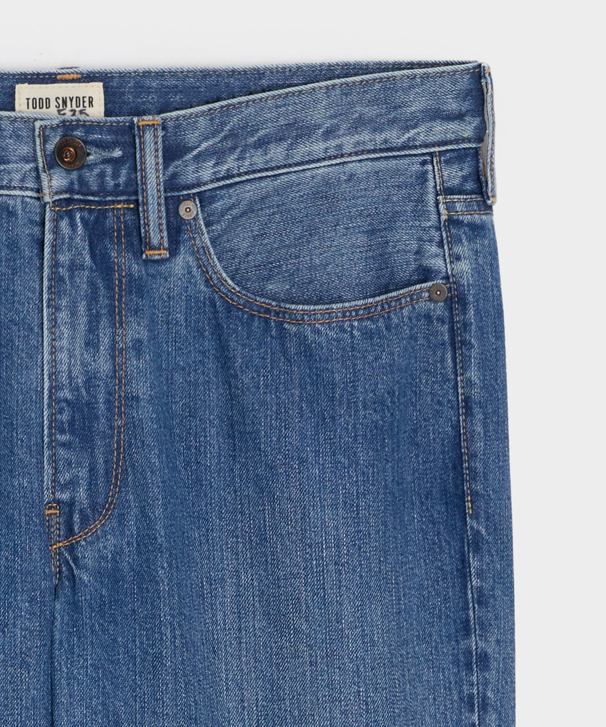 Western Jean in Vintage Blue