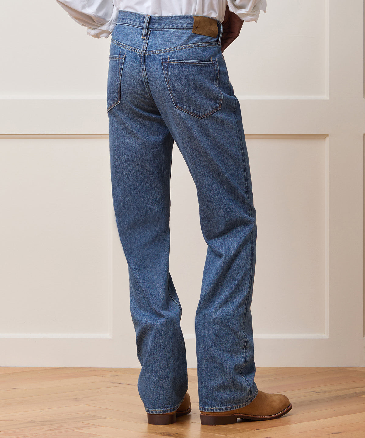 Western Jean in Vintage Blue