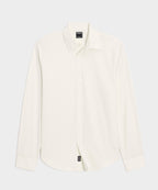 Cotton Twill Long Point Collar Shirt