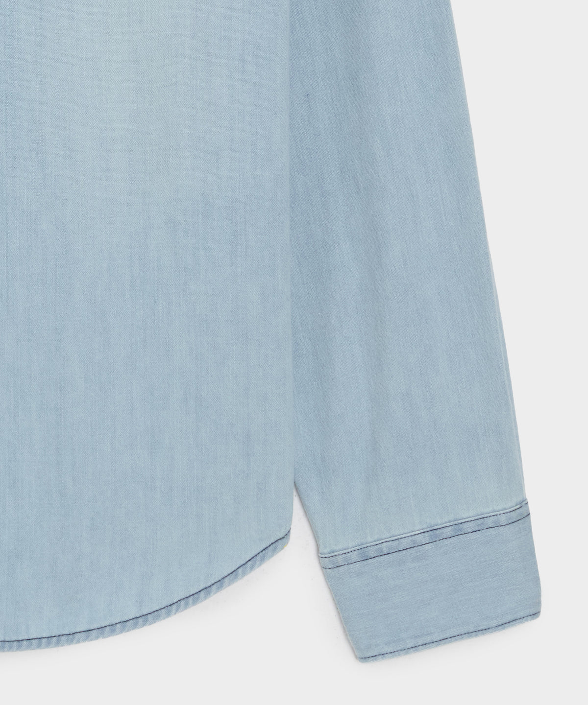 Denim Point Collar Shirt