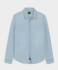 Denim Point Collar Shirt