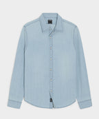 Denim Point Collar Shirt