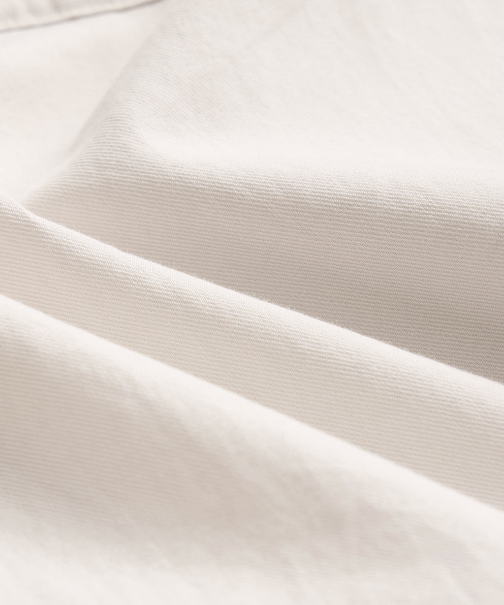 Relaxed Twill CPO Overshirt