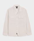 Relaxed Twill CPO Overshirt