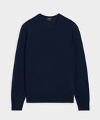 Silk-Cashmere Crewneck Sweater