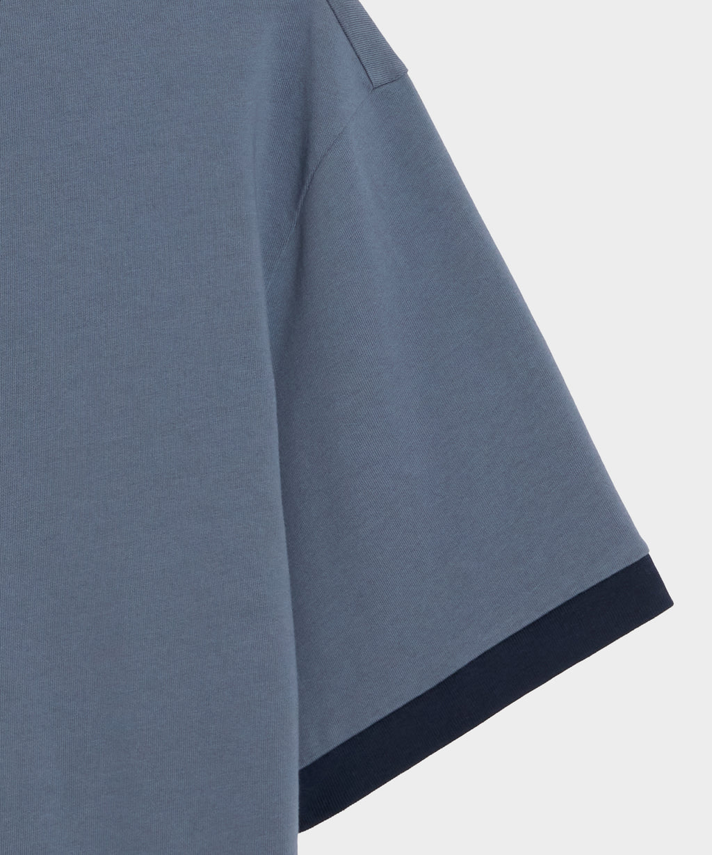 Boxy Jersey Ringer Tee