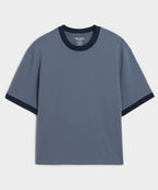 Boxy Jersey Ringer Tee