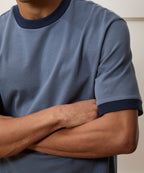 Boxy Jersey Ringer Tee