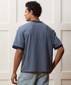 Boxy Jersey Ringer Tee