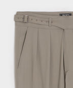 Italian Gabardine Single Belt Gurkha Trouser