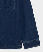 Denim Military Overshirt