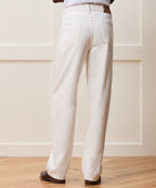 Relaxed Selvedge Jean in Distressed White