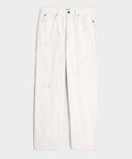 Relaxed Selvedge Jean in Distressed White