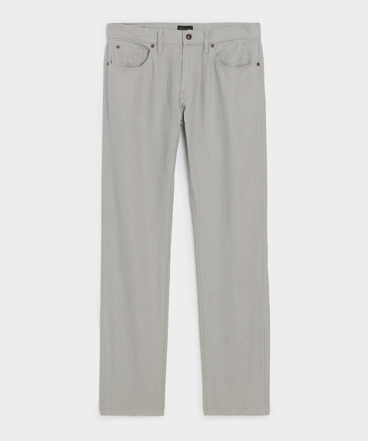 Slim 5-Pocket Linen Pant