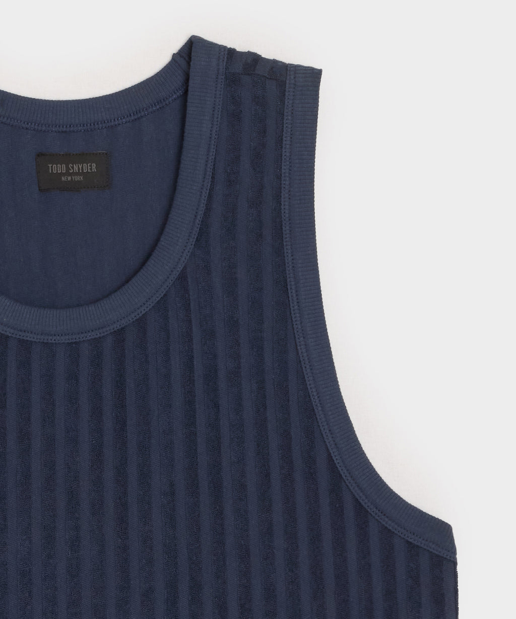 Ribbed Terry Tank