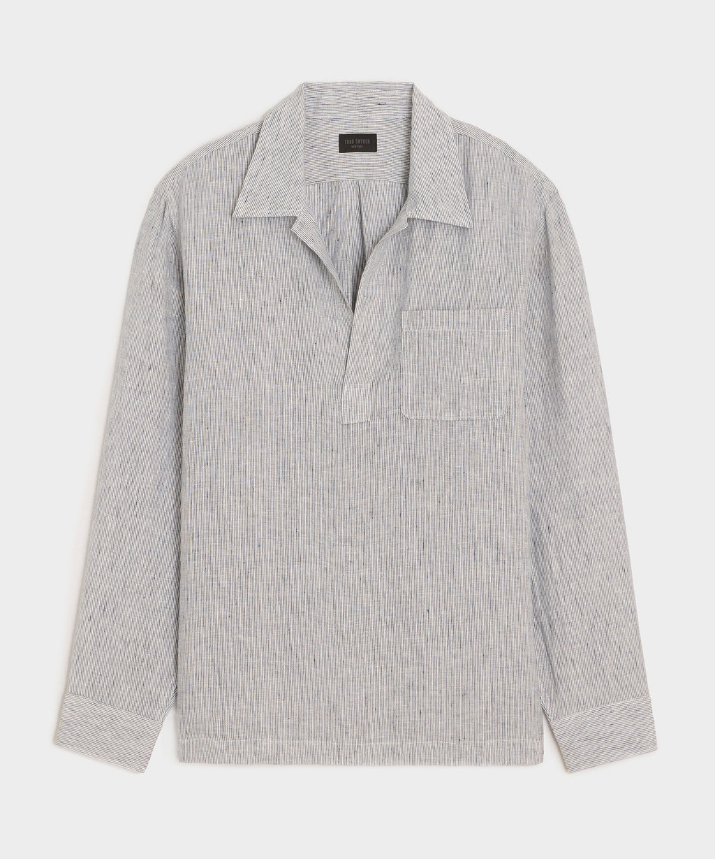 Linen Popover Shirt